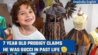 Max Alexander: 7 Year Old Is An Established Designer, Claims He Was Gucci In Past Life|Oneindia News