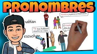  Los PRONOMBRES PERSONALES en ESPAÑOL  para NIÑOS de PRIMARIA