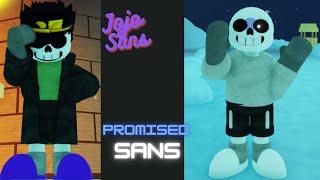 Jojo Sans, Promised Sans + Skin | Undertale Weird Multiverse 2.0