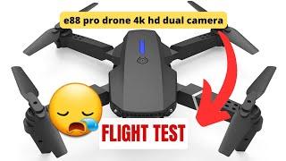 E88 Pro Drone 4K HD Dual Camera: Failed to fly?  | Unboxing | Drone For Beginners