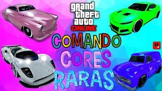 GTA 5: APRENDA A CRIAR CORES MARMORIZADAS PARA SEUS CARROS E COLOCAR CORES 3D MODDED NO COMANDO