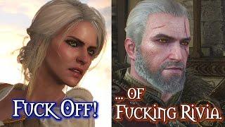 The Witcher 3 -  Цири Ругаеться. :D Geralt who? -- Of Fucking Rivia. Забавные Диалоги. 1080p.