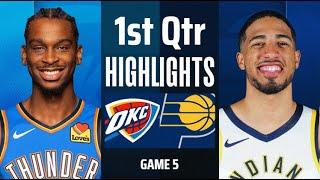 Oklahoma City Thunder vs Indiana Pacers Full 1st Qtr Highlights - Jun 16 - 2025 NBA Highlights