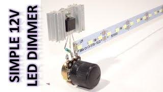 How To Make 12V Led Dimmer Circuit