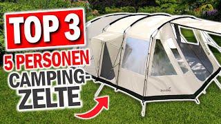 Beste 5 PERSONEN ZELTE im Vergleich | Top 3 Zelte Test