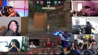 Best Streamers reactions to FNC chronicle's insane CLUTCH against KRU