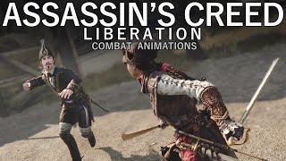 ASSASSIN'S CREED: LIBERATION - Combat Animations