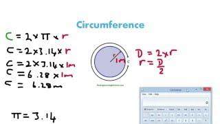 How to calculate the circumference of a circle