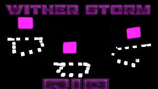 Minecraft Cinema4D : Improved Wither Storm Rig