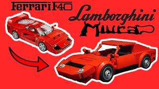 76934 Lamborghini Miura - Lego Speed Champions Alternative MOC Tutorial