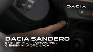 Dacia Sandero | System monitorowania ciśnienia w oponach