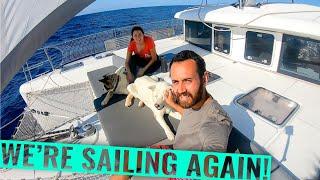 SAILING CATAMARAN SOUTH | Cruising Sailboat From Virginia To Florida Ep. 54