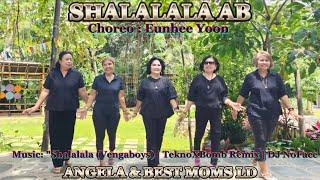 Shalalala AB || Line Dance || AB Beginner ||Choreo : Eunhee Yoon || Demo : Angela & Best Moms LD