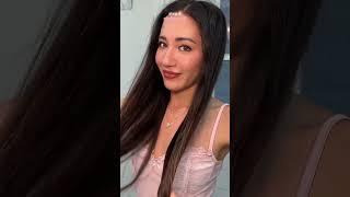 Post shower hair routine  #hairroutine #hairstyling #haircare #girltherapy #asmrsounds