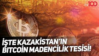 Kazakistan'da Bitcoin madencilik tesisi