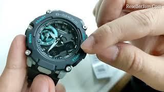 Cara Setting Jam Tangan Casio G-Shock GA-2200M-1A Agar Sinkron Analog Digitalnya