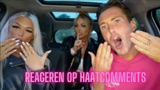 REAGEREN OP HAATCOMMENTS MET SHIRLEY & BRENDA DE BONDGENOTEN/ECHTE MEISJES / EX ON THE BEACH/LLDL