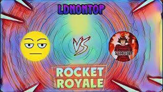 Rocket Royale | Easy 1v1 Against 54MU3L1