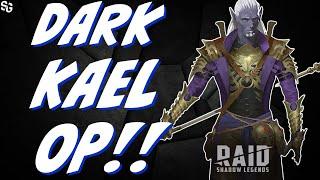Dark Kael gameplay - NEW champ testing RAID SHADOW LEGENDS Dark Kael gameplay