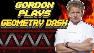 When Gordon Ramsay plays Geometry Dash