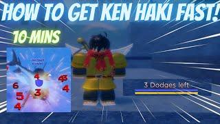 How To Get Ken Haki Fast [Grand Piece Online]