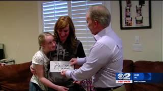 Pay it Forward: Girl who is now cancer-free donates to hospital that saved her life