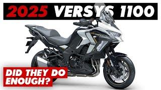 New 2025 Kawasaki Versys 1100 Announced: Did They Change Enough?