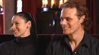 EXCLUSIVE: 'Outlander' Stars Sam Heughan and Caitriona Balfe Answer Your Biggest Fan Questions!