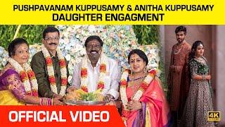 Pushpavanam Kuppusamy Daughter Pallavi & Gautham Engagement by Ashokarsh | Leela Palace