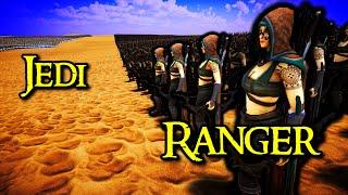 15 MILLION ELITE RANGERS vs 200,000 JEDI KNIGHTS | Ultimate Epic Battle Simulator 2