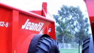 Jeantil EVR 12-8 Manure Spreader