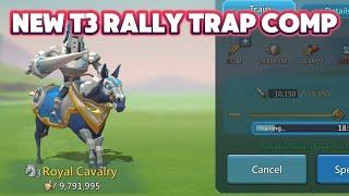 Rebuilding And Boosting The Rally Trap Comp. Training Troops. New Troops Composition. Lords Mobile