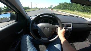 2013 LADA Priora 1.6L POV Test Drive