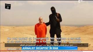 Jurnalist american, decapitat în Irak