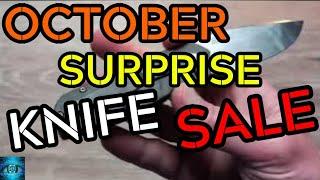 SURPRISE OCTOBER KNIFE SALE!! PRICED TO SELL! ALL KINDS OF KNIVES