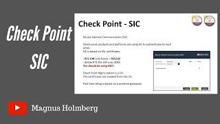 Check Point Firewall Secure internal communication | SIC