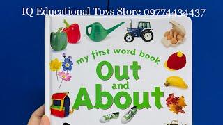 IQ ets My first word book out and about for kids