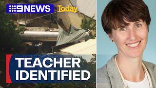 Teacher's aide identified as woman killed in Victoria Kindergarten truck crash | 9 News Australia