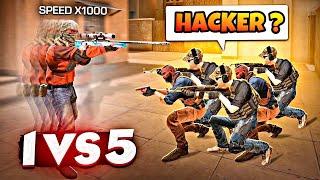 1 HACKER vs 5NOOBI pe STANDOFF 2 | TEOLL CU HACK PE STANDOFF 2