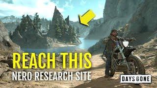 HOW TO REACH NERO RESEARCH SITE ISLAND (CRATER LAKE REGION) | DAYS GONE