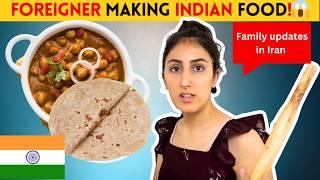 Family Update from Iran  & making Indian Food | Indian Persian Couple