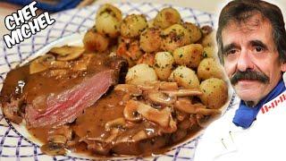 STEAK SAUCE COGNAC ACCOMPAGNÉ DE POMMES PARISIENNES FAIT MAISON | 1 RECETTE 3 FLAMBAGES