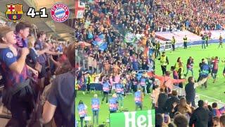 Barcelona Fans Completely Go Crazy As Rapinha Hattrick and Destroy Bayern Munich in Champions League