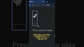 Programación orientada a objetos! Con el dinosaurio de Google ‍