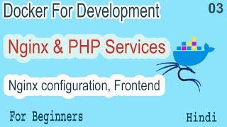 Docker For Development Container Config & PHP Files Part-03 | Volumes | Nginx & PHP Services