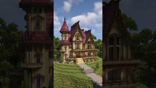 Minecraft Fantasy Mansion Build