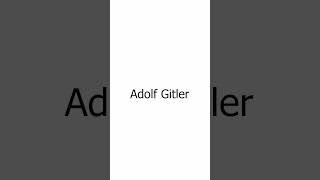 How To Say "Adolf Gitler" Correctly | Shorts