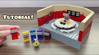 How to build a Lego Among Us puzzle *cafeteria*