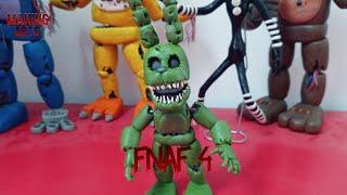 Tutorial Plushtrap de plastilina // FNAF 4 // FNAF // CLAY //PLASTILINA