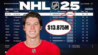 NHL 25 Predicts Marner's Next TEAM and CONTRACT